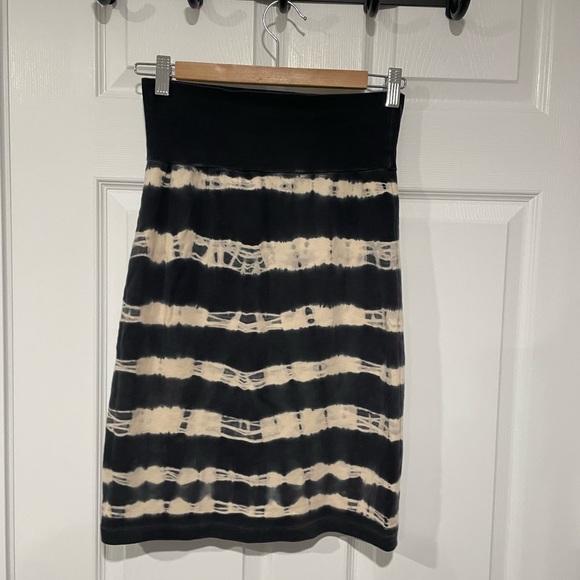 American Apparel Tie Dye High Waisted Tube Skirt Sz M - Picture 4 of 5